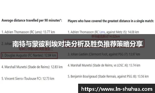 南特与蒙彼利埃对决分析及胜负推荐策略分享